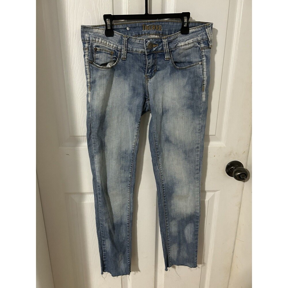 Decree Women’s Jeans Size 3 Low Rise Distressed Skinny
